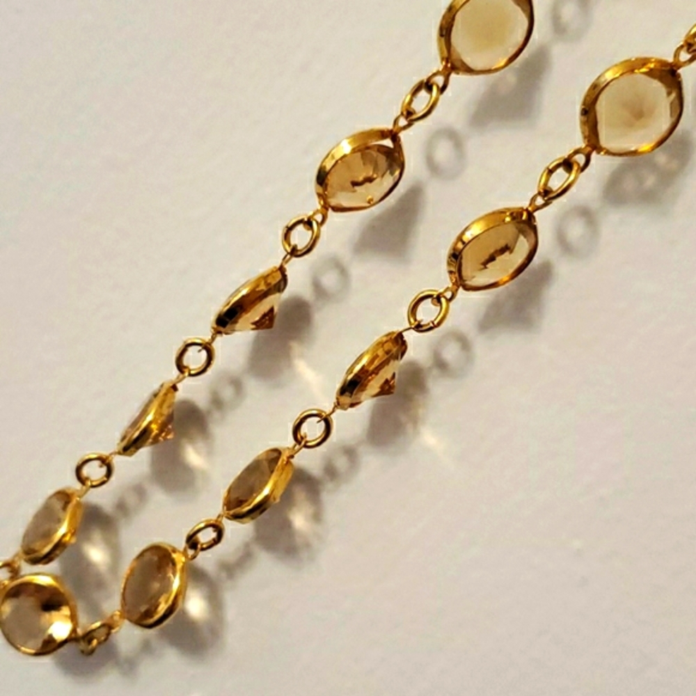 J Crew Faux Gem Necklace
